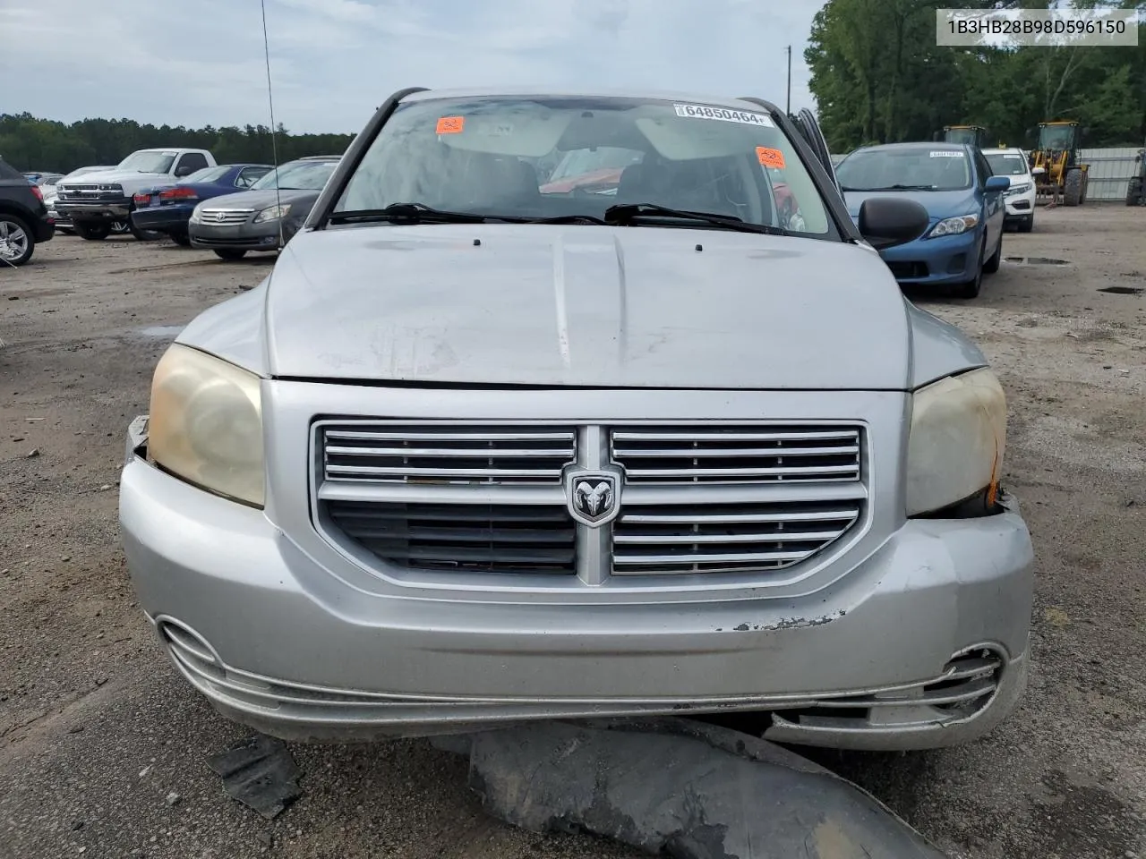 2008 Dodge Caliber VIN: 1B3HB28B98D596150 Lot: 64850464