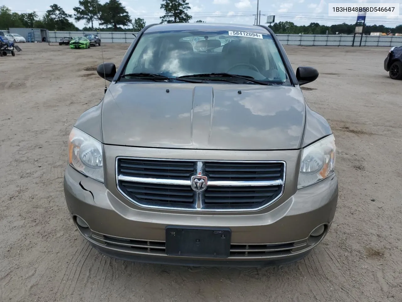 2008 Dodge Caliber Sxt VIN: 1B3HB48B58D546647 Lot: 65186924