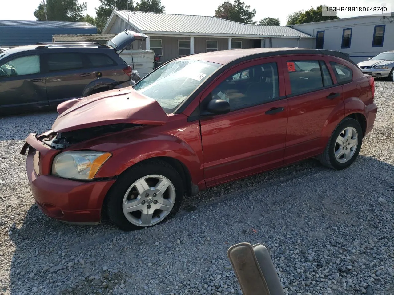 2008 Dodge Caliber Sxt VIN: 1B3HB48B18D648740 Lot: 68902414