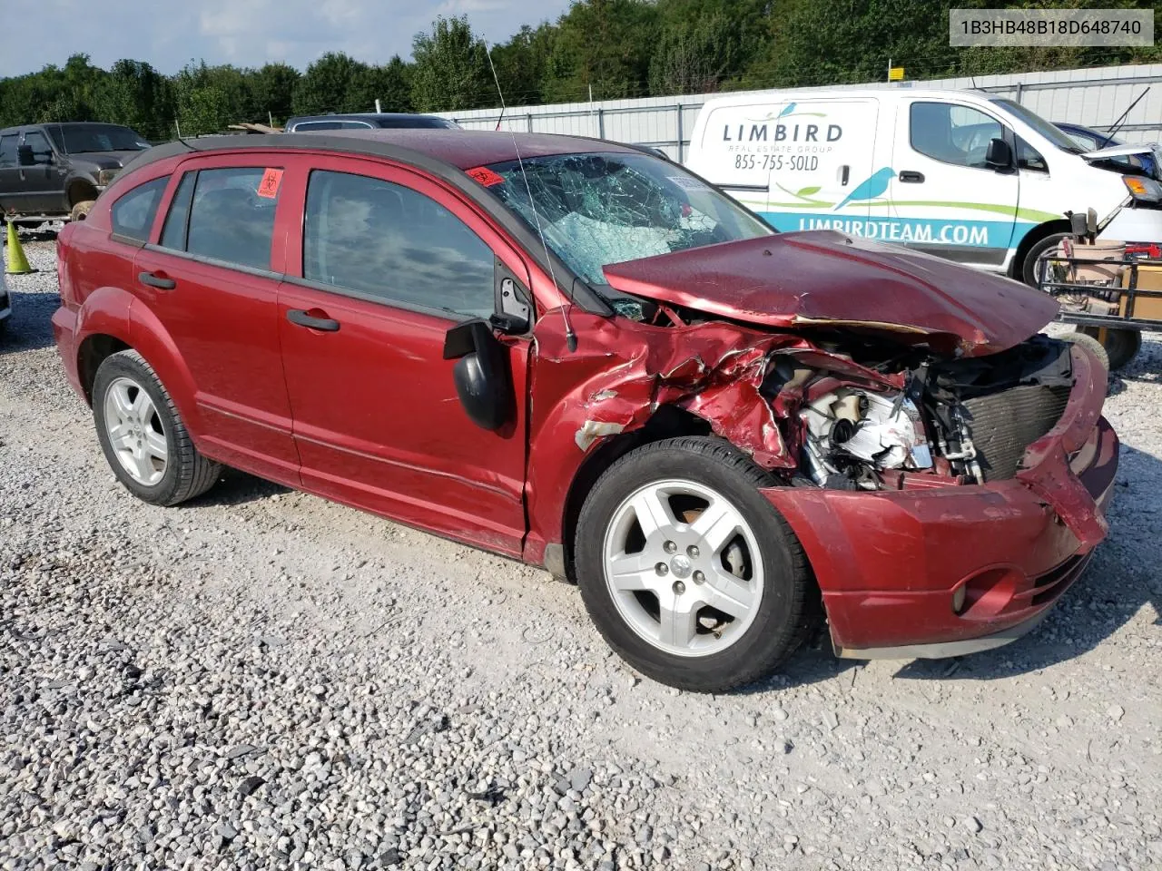 1B3HB48B18D648740 2008 Dodge Caliber Sxt