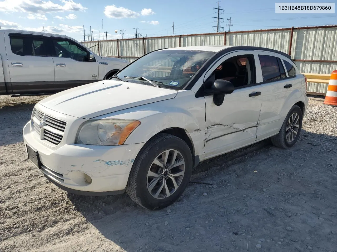 2008 Dodge Caliber Sxt VIN: 1B3HB48B18D679860 Lot: 71800004