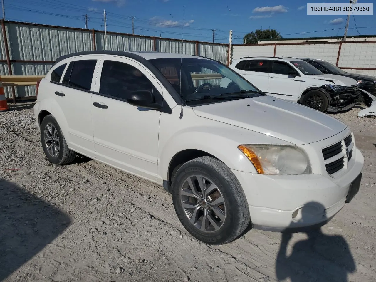 2008 Dodge Caliber Sxt VIN: 1B3HB48B18D679860 Lot: 71800004