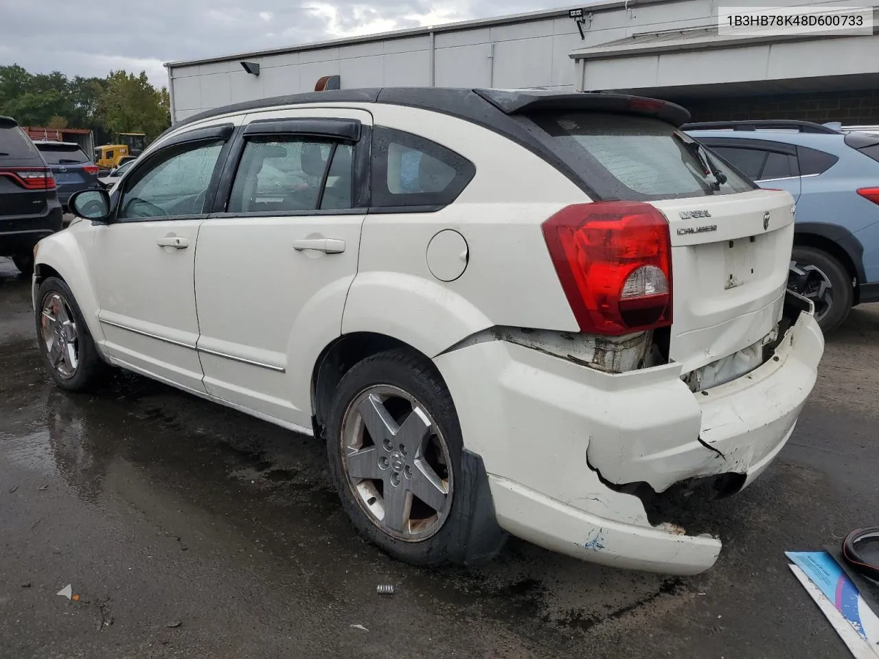 2008 Dodge Caliber R/T VIN: 1B3HB78K48D600733 Lot: 72380784