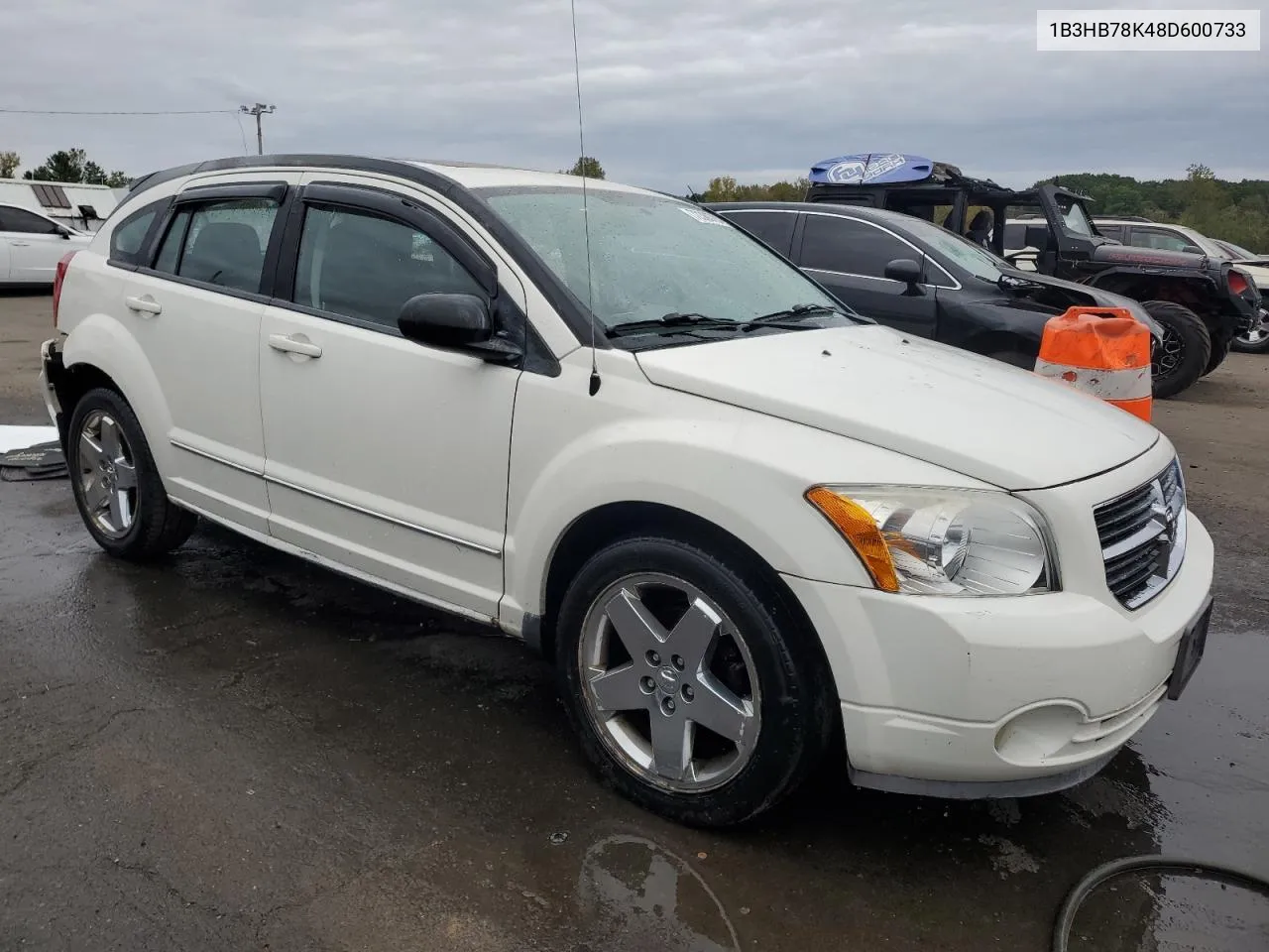 2008 Dodge Caliber R/T VIN: 1B3HB78K48D600733 Lot: 72380784