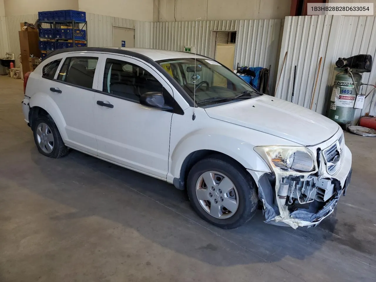 2008 Dodge Caliber VIN: 1B3HB28B28D633054 Lot: 73574994