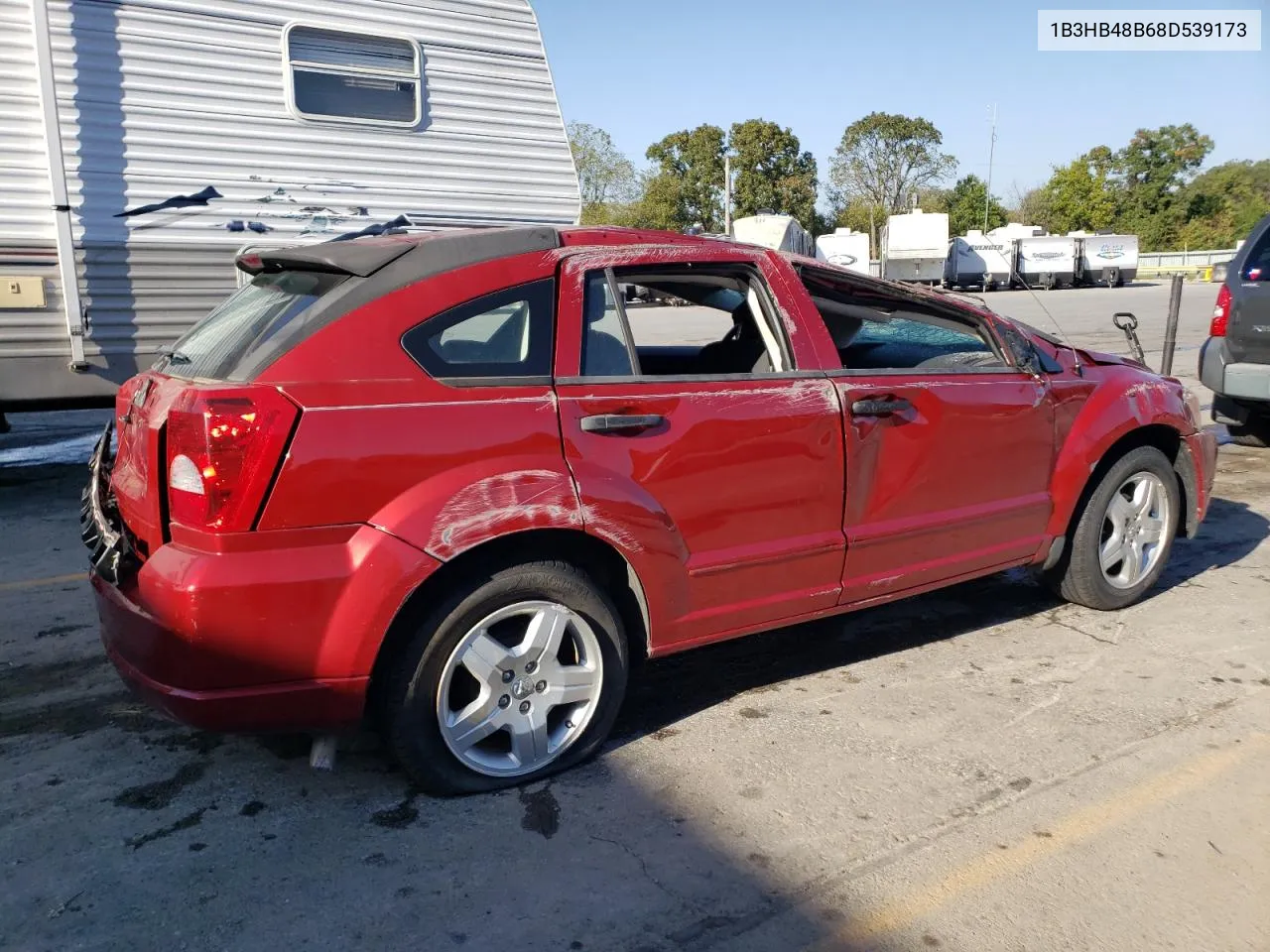 2008 Dodge Caliber Sxt VIN: 1B3HB48B68D539173 Lot: 73973024