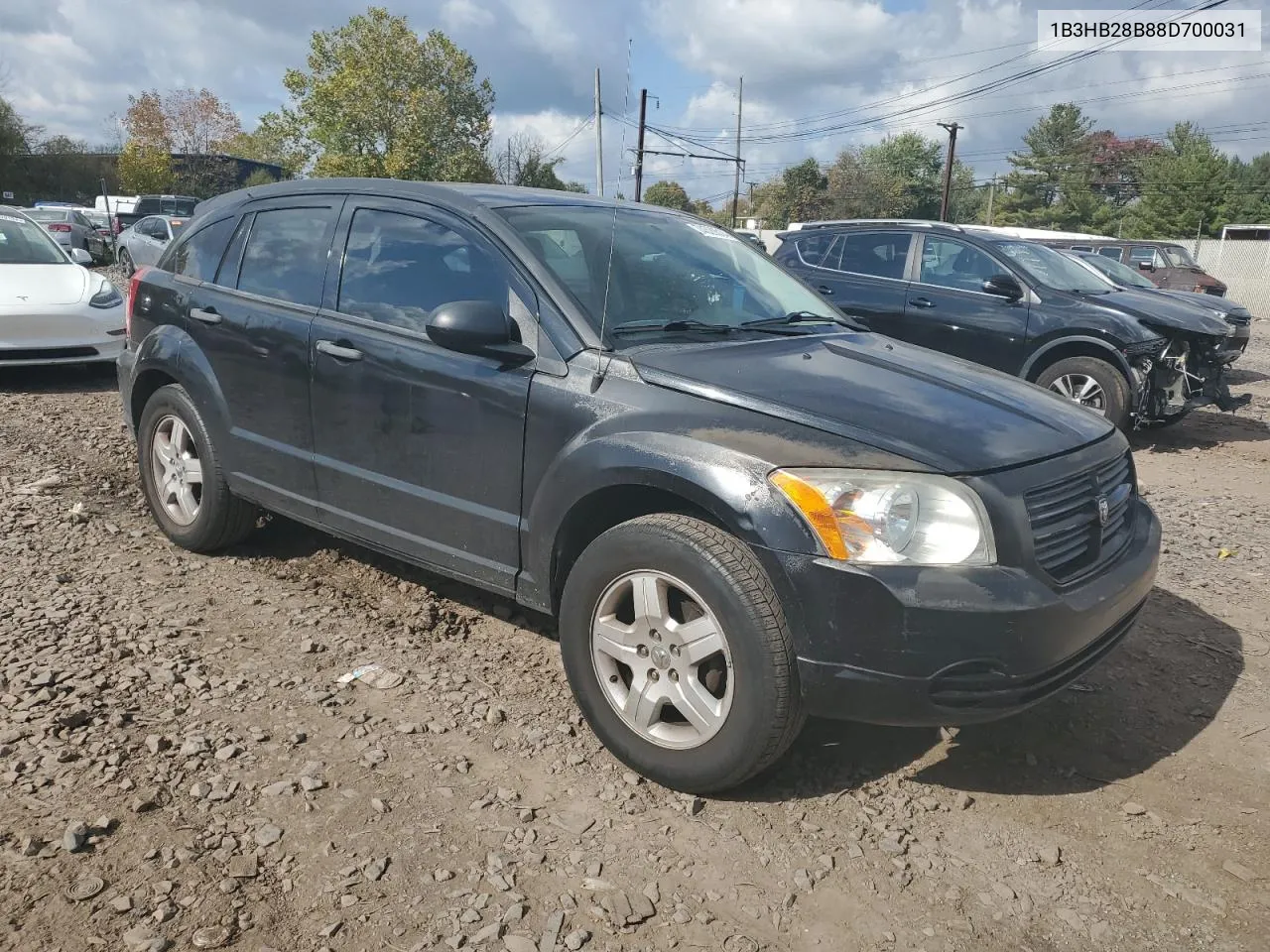 2008 Dodge Caliber VIN: 1B3HB28B88D700031 Lot: 74520514