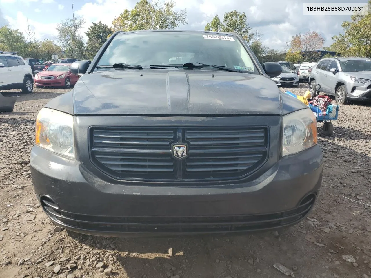 2008 Dodge Caliber VIN: 1B3HB28B88D700031 Lot: 74520514