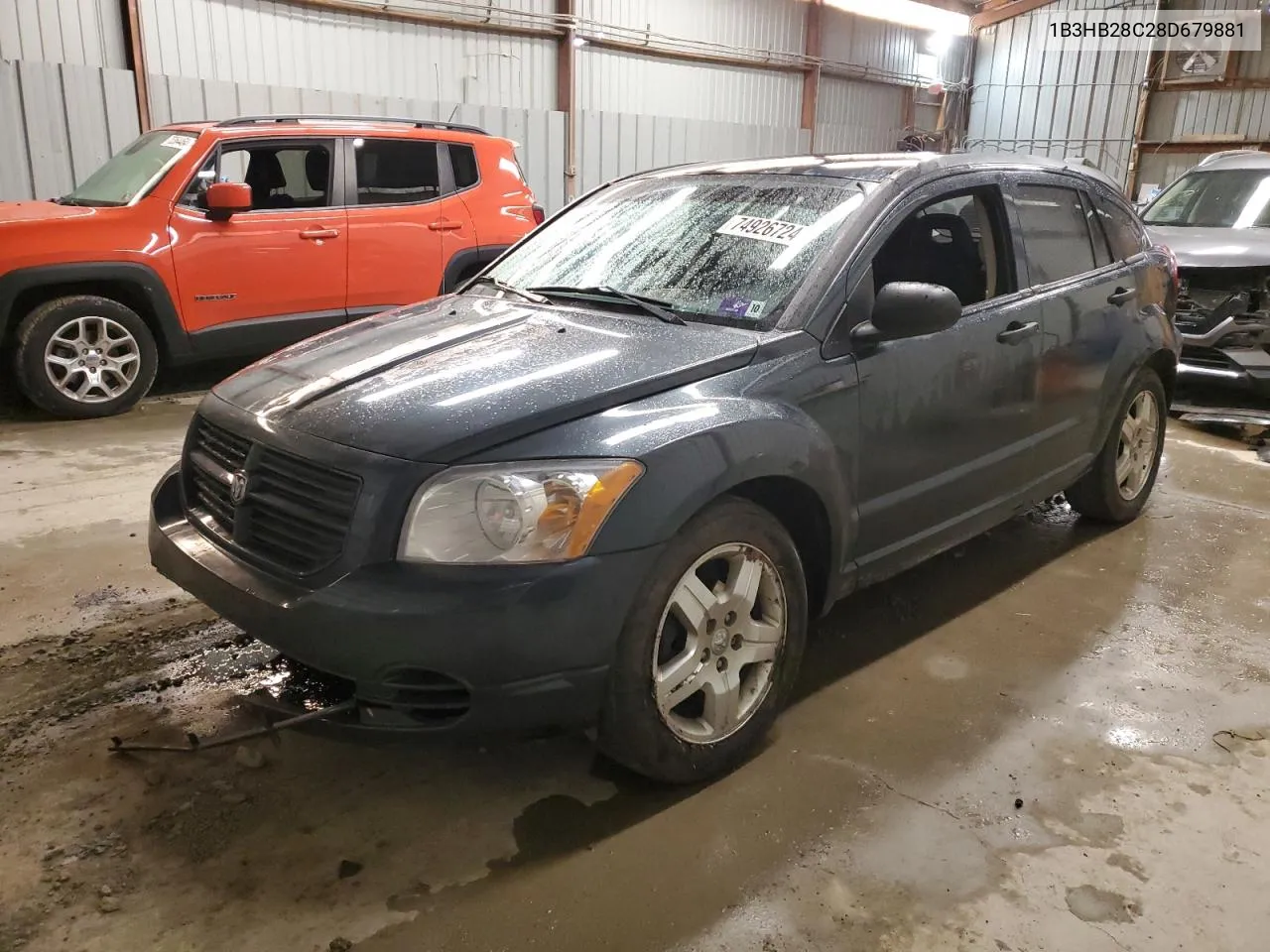 2008 Dodge Caliber VIN: 1B3HB28C28D679881 Lot: 74926724