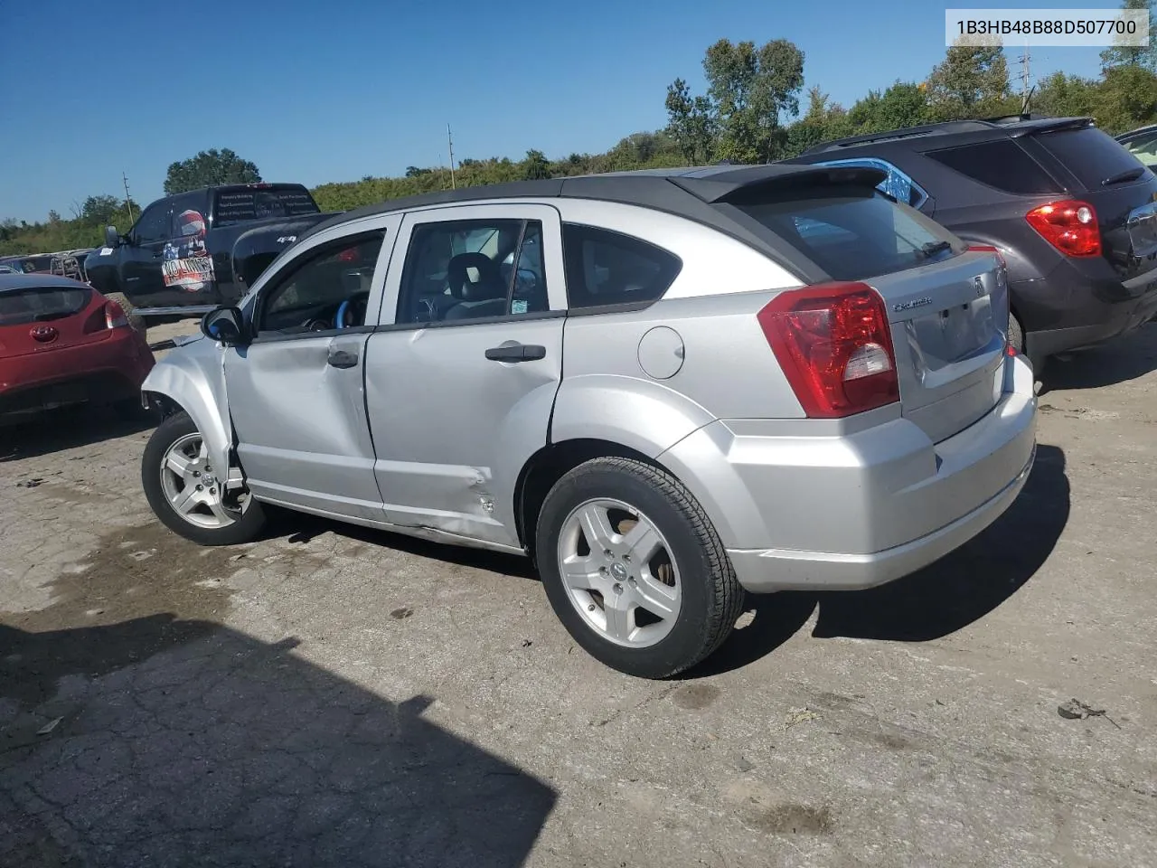 2008 Dodge Caliber Sxt VIN: 1B3HB48B88D507700 Lot: 75009994