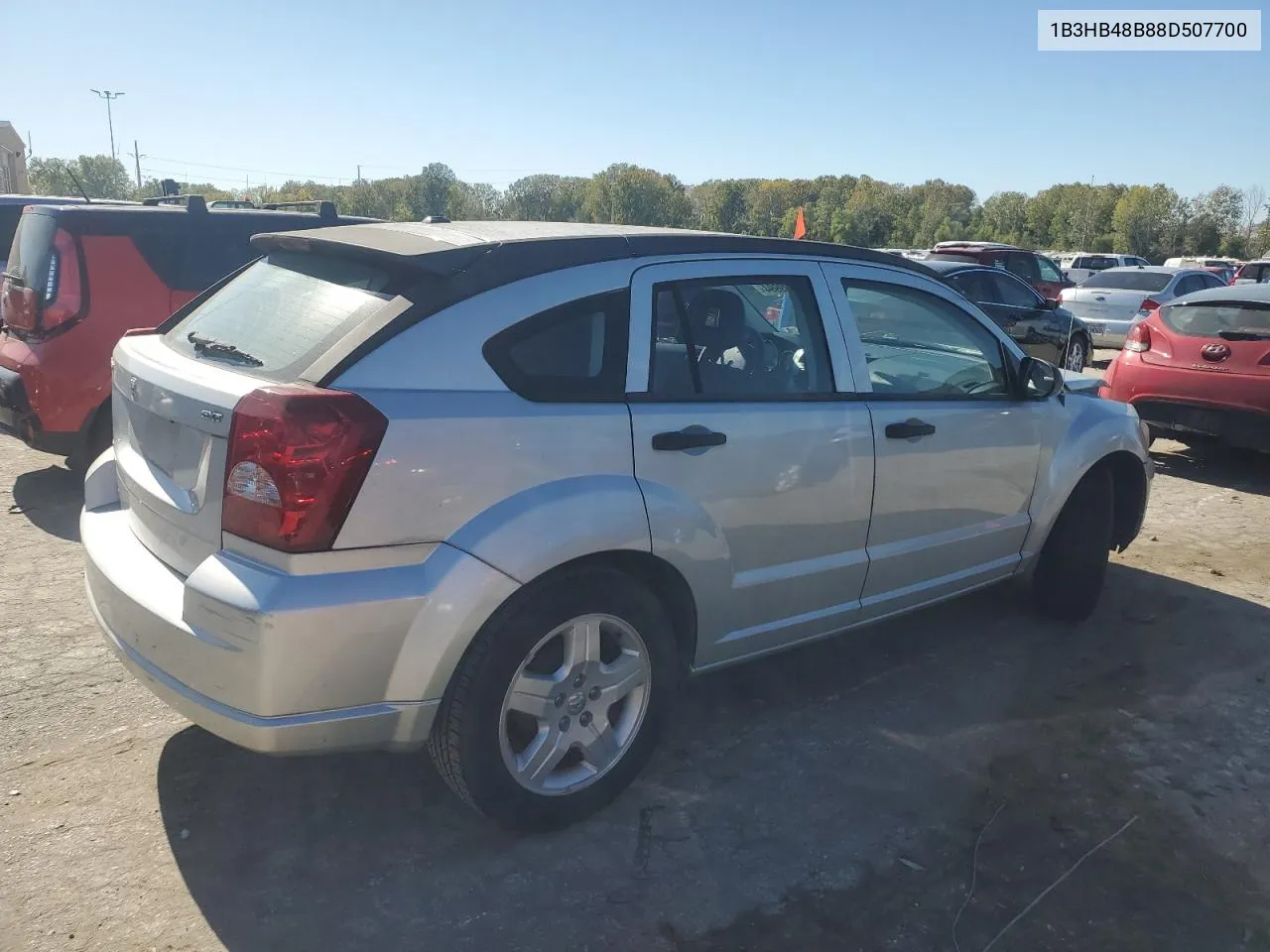 2008 Dodge Caliber Sxt VIN: 1B3HB48B88D507700 Lot: 75009994