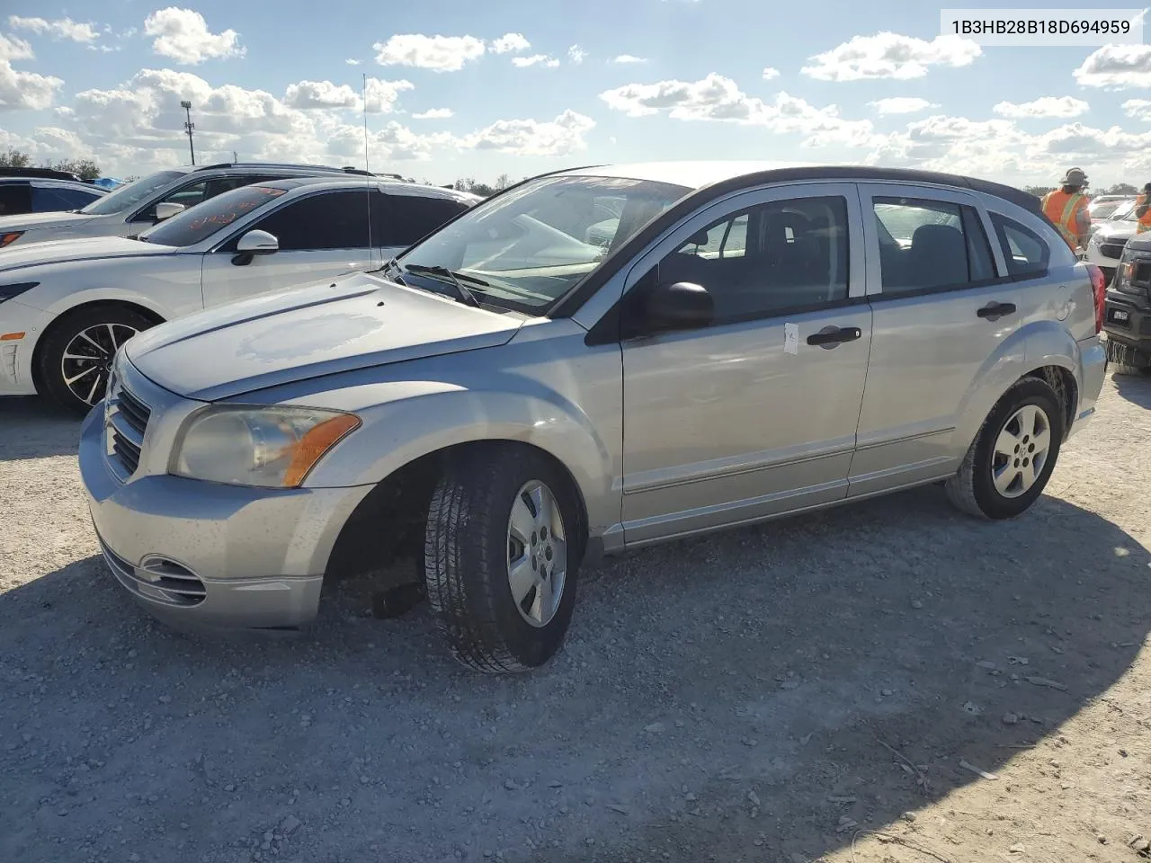 2008 Dodge Caliber VIN: 1B3HB28B18D694959 Lot: 75318224