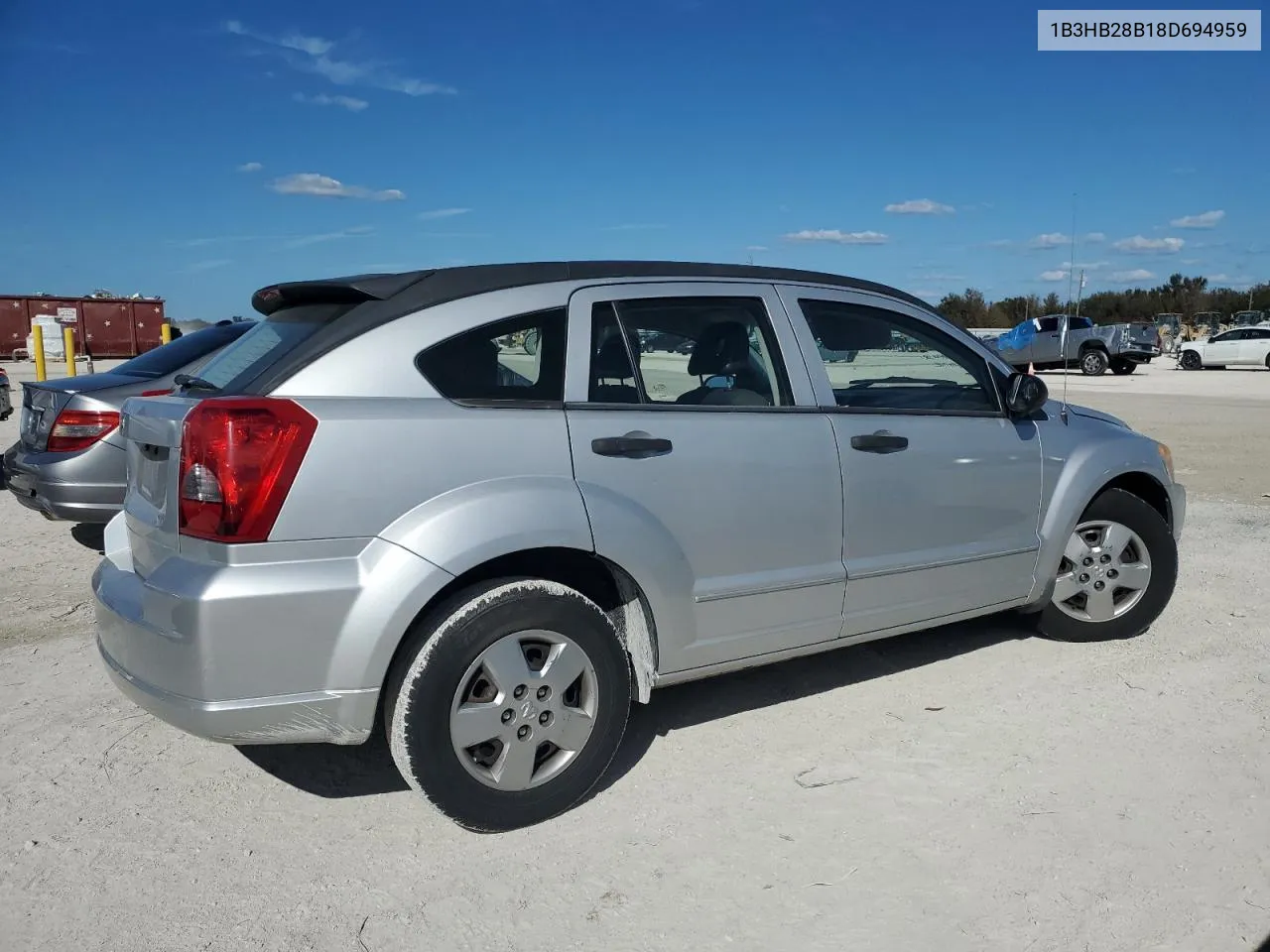 2008 Dodge Caliber VIN: 1B3HB28B18D694959 Lot: 75318224