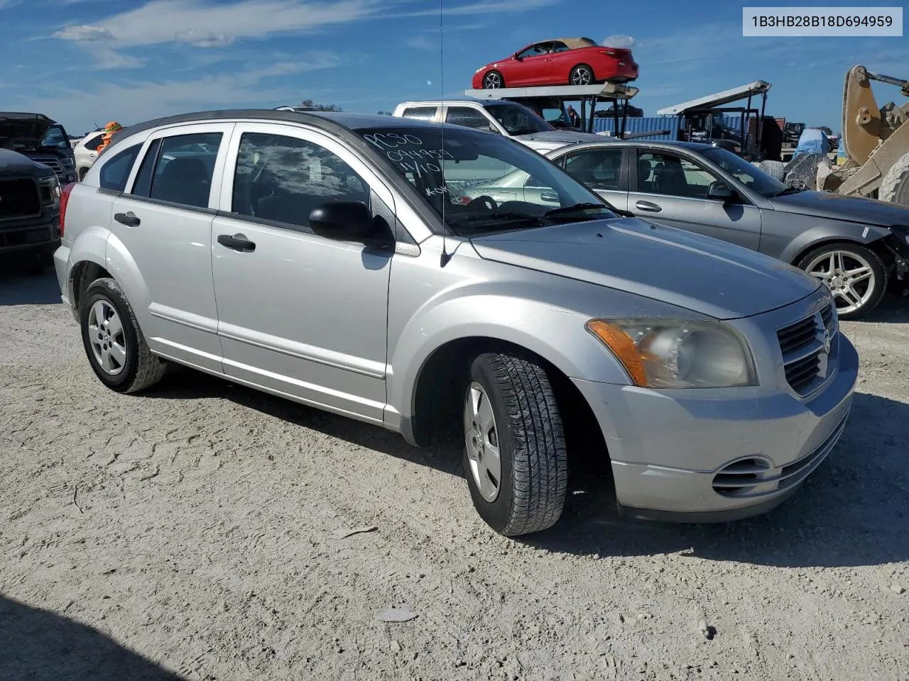 2008 Dodge Caliber VIN: 1B3HB28B18D694959 Lot: 75318224