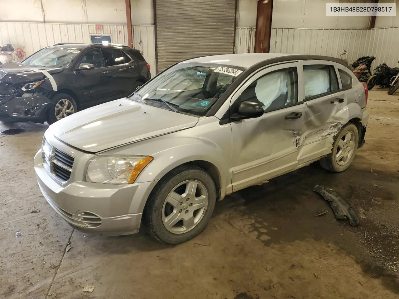 2008 Dodge Caliber Sxt VIN: 1B3HB48B28D798517 Lot: 75706204