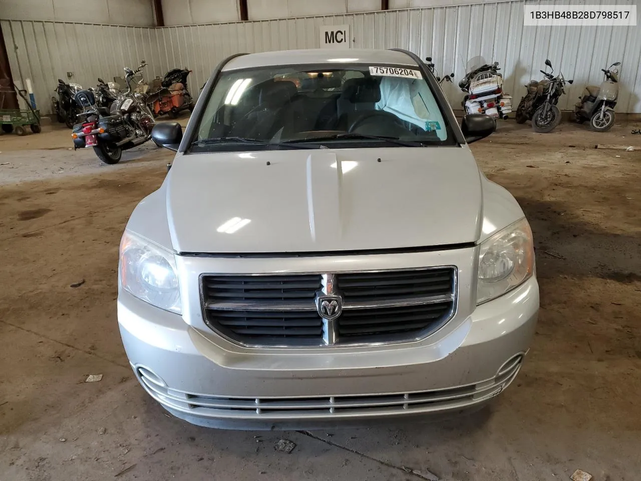 2008 Dodge Caliber Sxt VIN: 1B3HB48B28D798517 Lot: 75706204