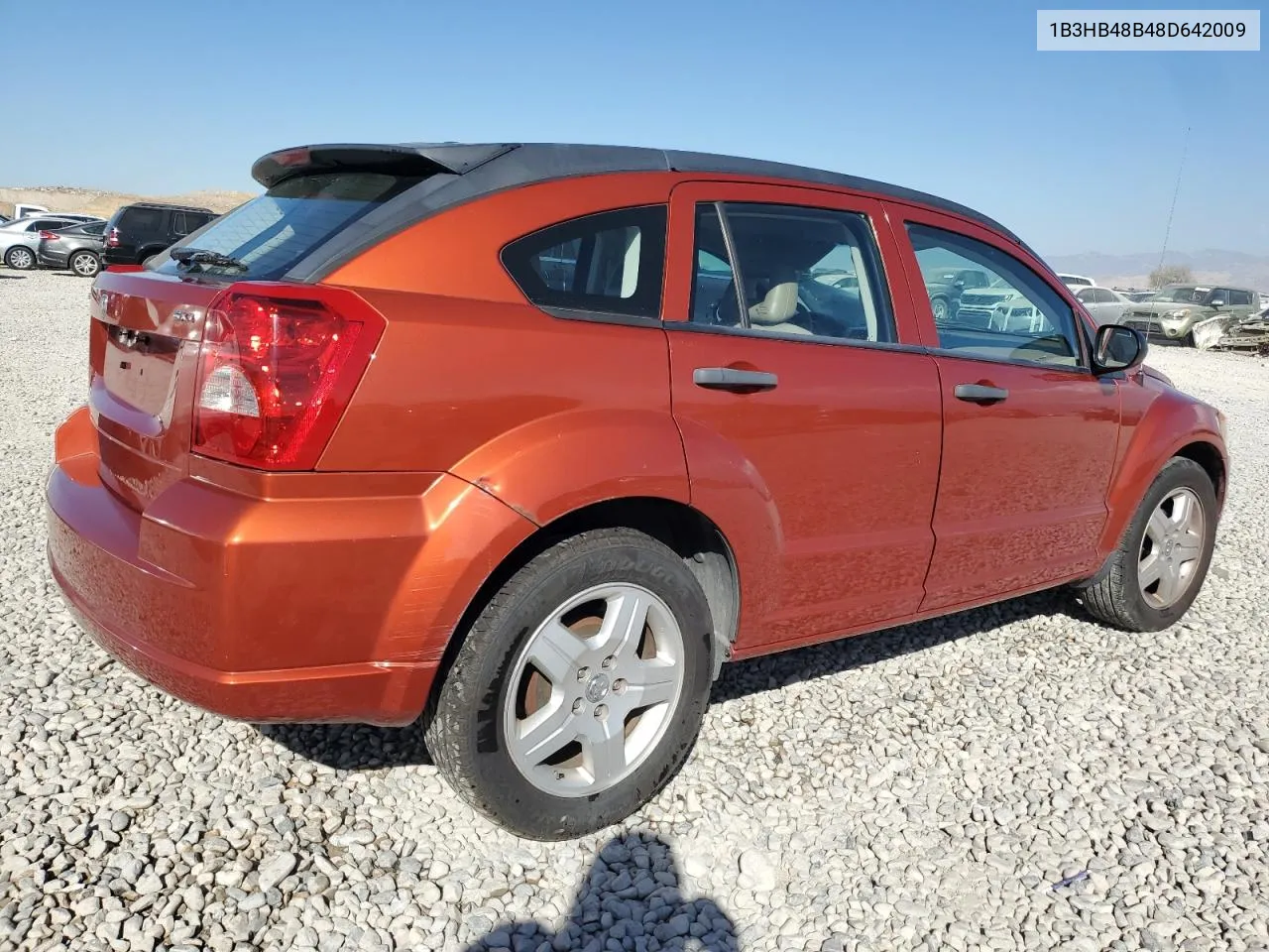 2008 Dodge Caliber Sxt VIN: 1B3HB48B48D642009 Lot: 76102984