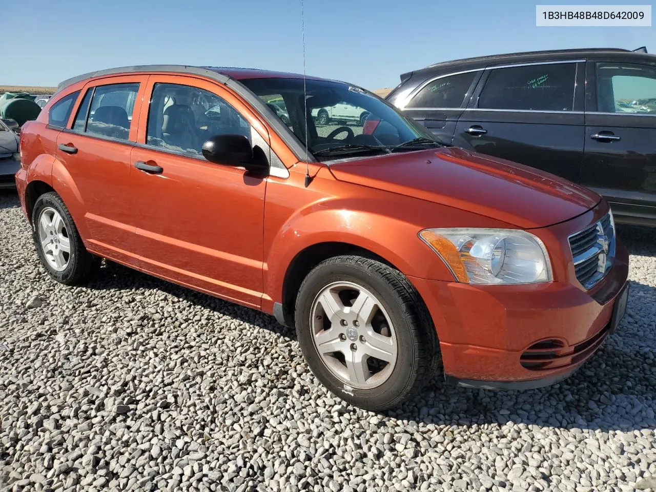 2008 Dodge Caliber Sxt VIN: 1B3HB48B48D642009 Lot: 76102984