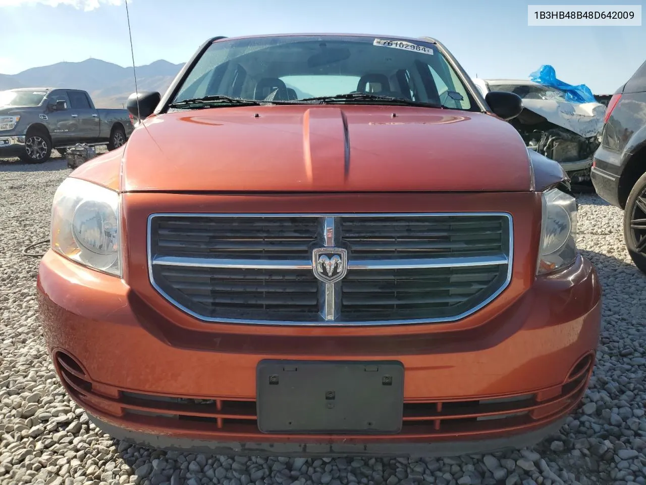 2008 Dodge Caliber Sxt VIN: 1B3HB48B48D642009 Lot: 76102984