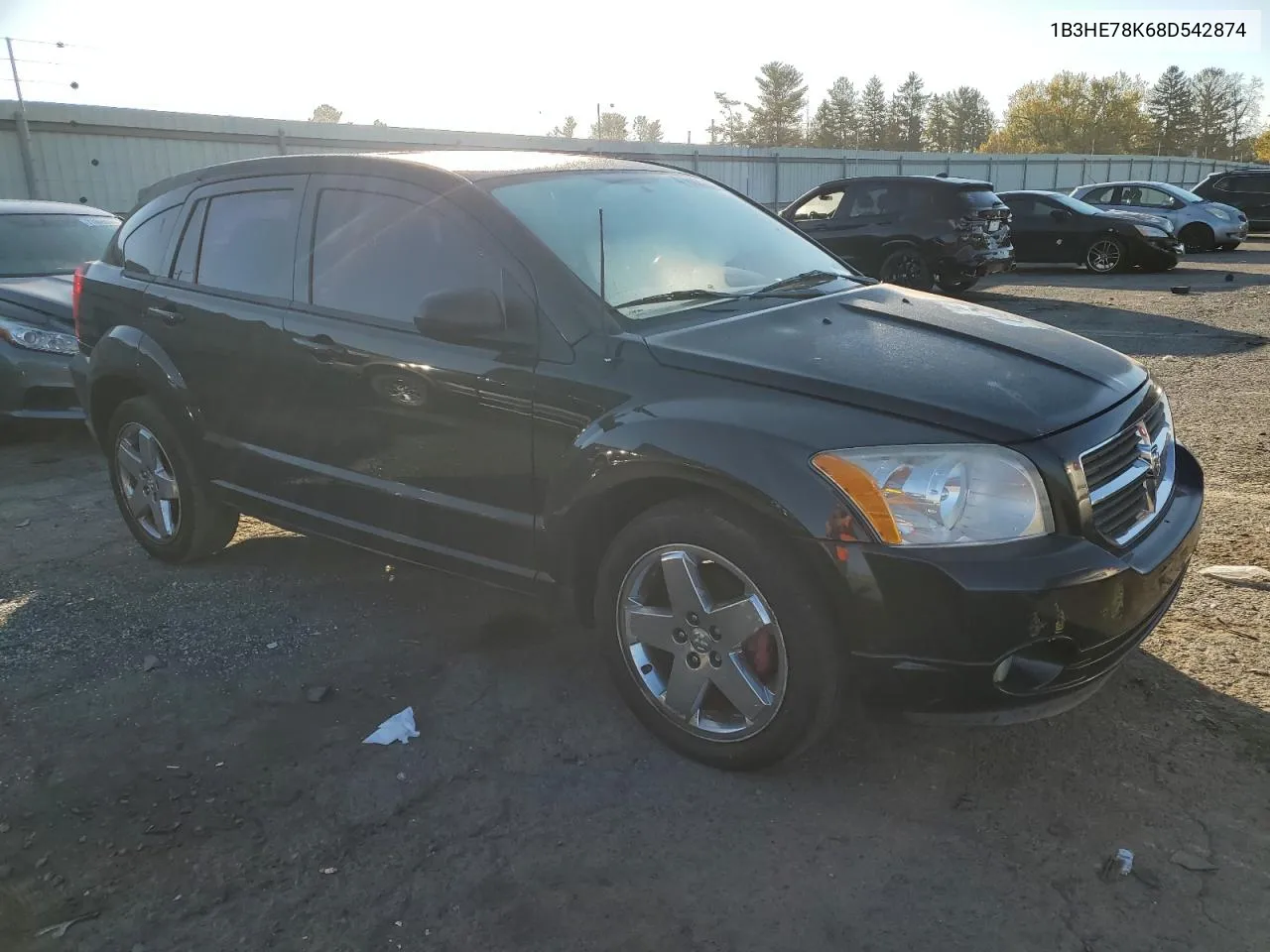 2008 Dodge Caliber R/T VIN: 1B3HE78K68D542874 Lot: 76621464