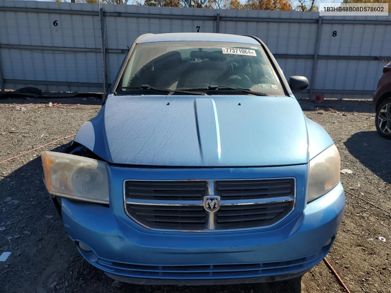 2008 Dodge Caliber Sxt VIN: 1B3HB48B08D578602 Lot: 77371064