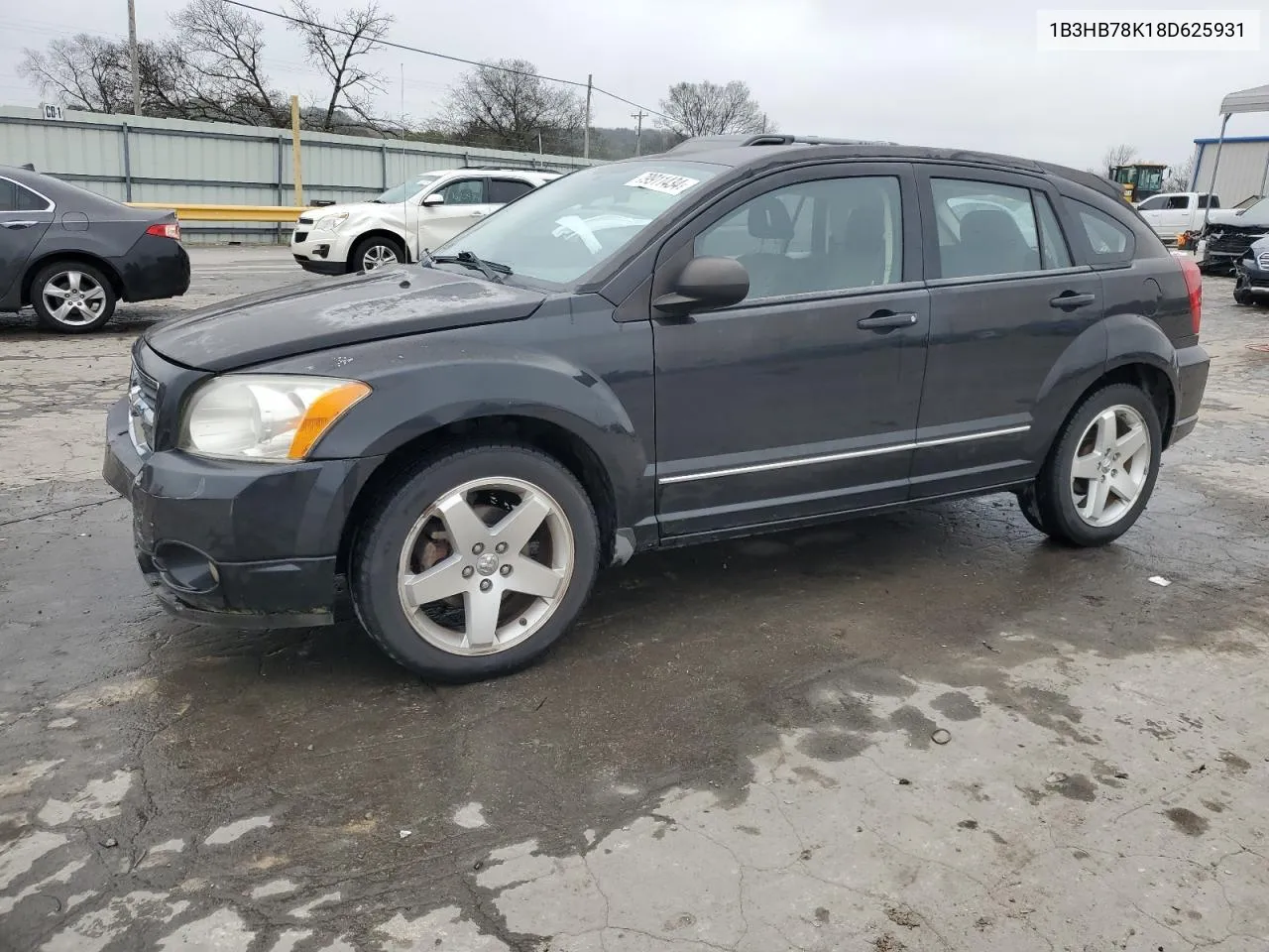 2008 Dodge Caliber R/T VIN: 1B3HB78K18D625931 Lot: 79911434