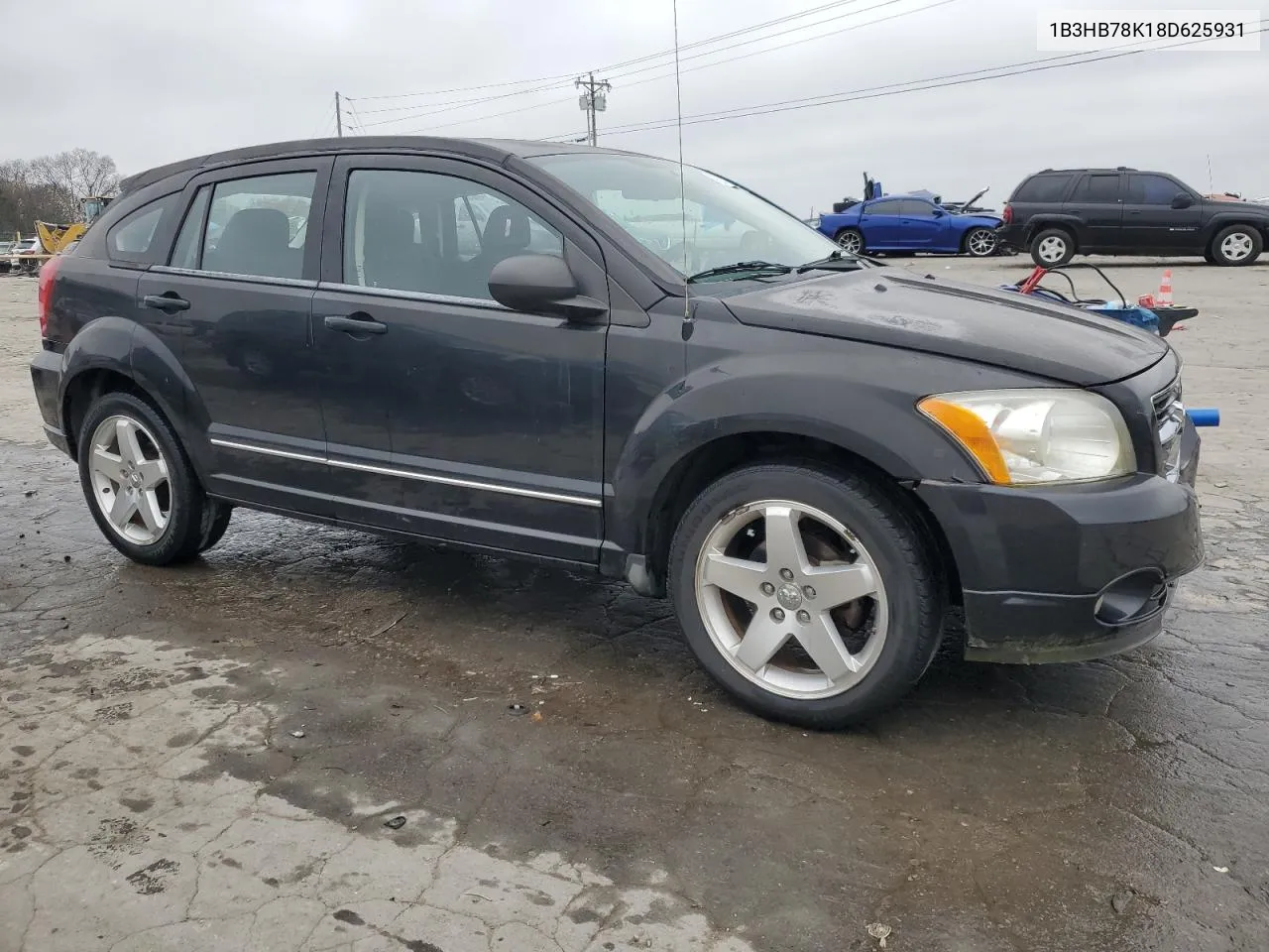 2008 Dodge Caliber R/T VIN: 1B3HB78K18D625931 Lot: 79911434