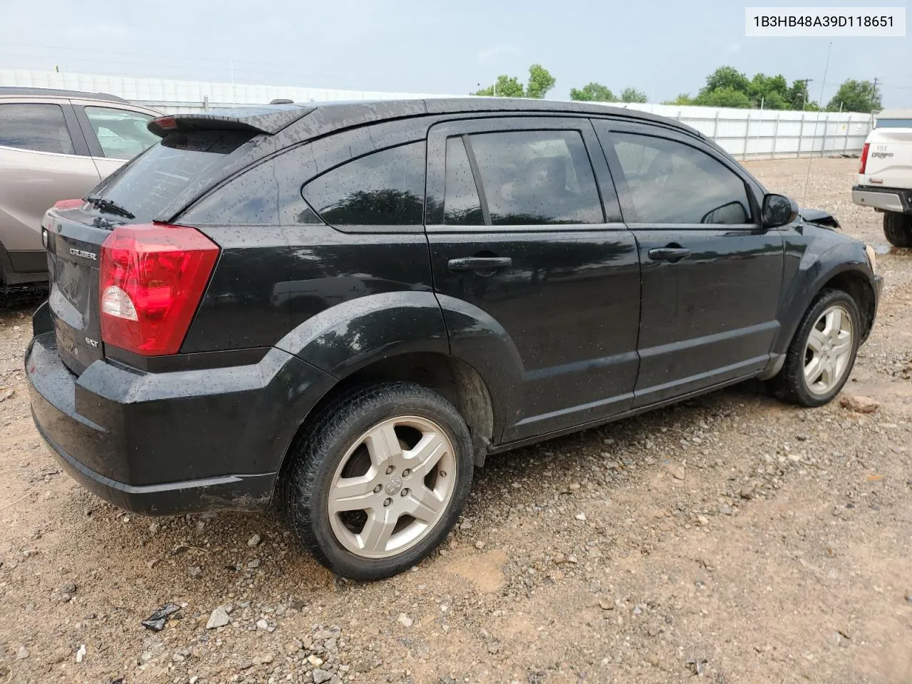 2009 Dodge Caliber Sxt VIN: 1B3HB48A39D118651 Lot: 56374274