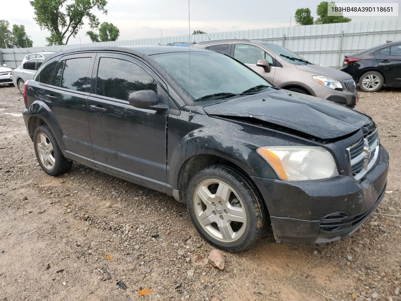 2009 Dodge Caliber Sxt VIN: 1B3HB48A39D118651 Lot: 56374274