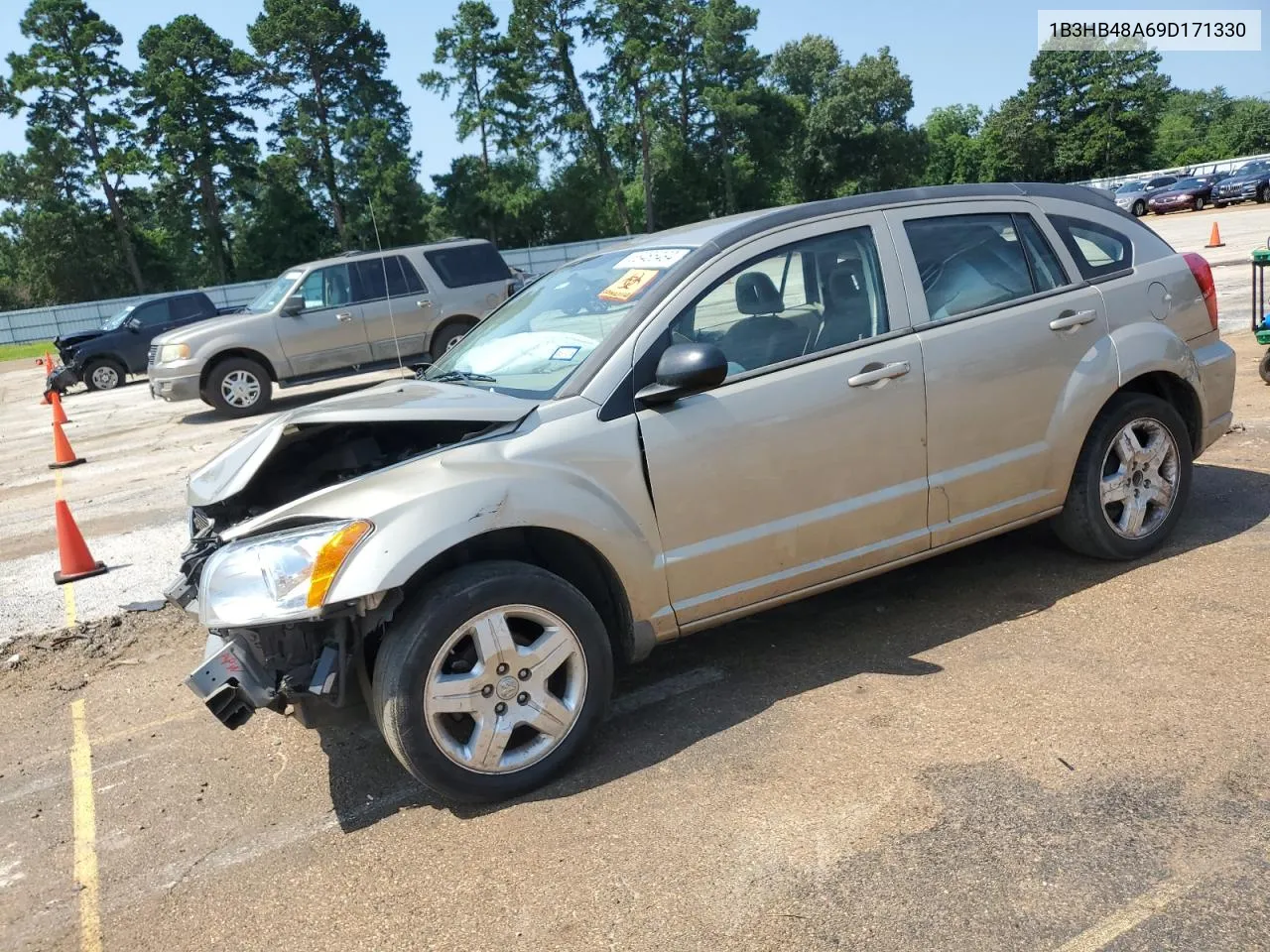 2009 Dodge Caliber Sxt VIN: 1B3HB48A69D171330 Lot: 58485494