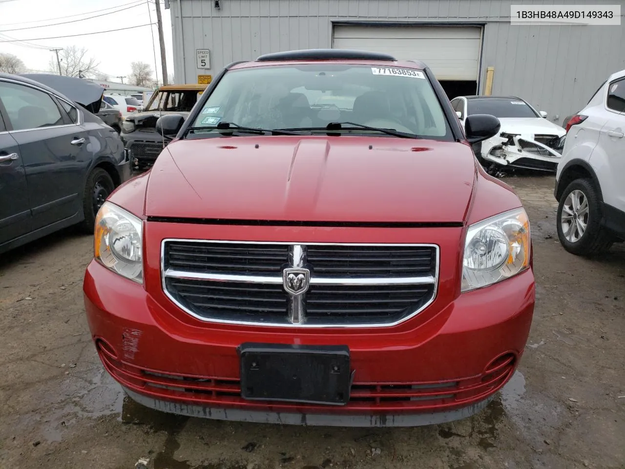 2009 Dodge Caliber Sxt VIN: 1B3HB48A49D149343 Lot: 63311934