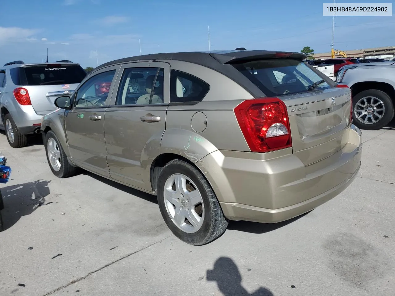 2009 Dodge Caliber Sxt VIN: 1B3HB48A69D224902 Lot: 63717534