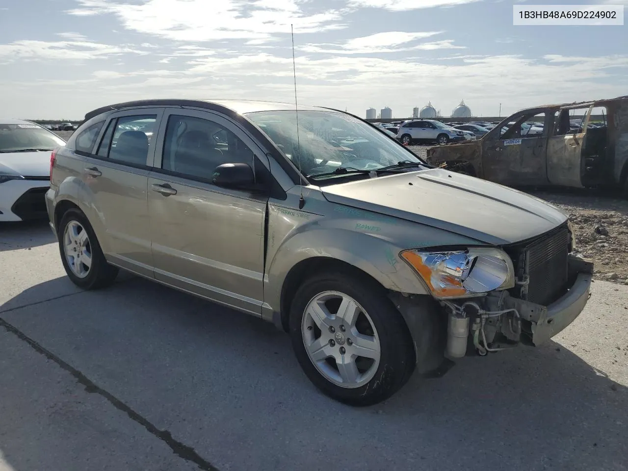 2009 Dodge Caliber Sxt VIN: 1B3HB48A69D224902 Lot: 63717534