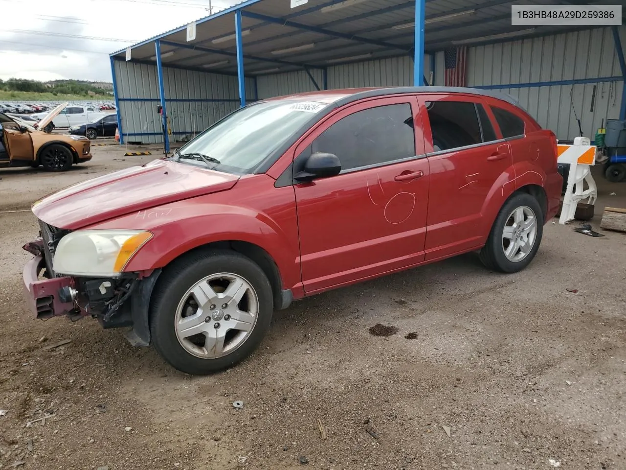 2009 Dodge Caliber Sxt VIN: 1B3HB48A29D259386 Lot: 68329624