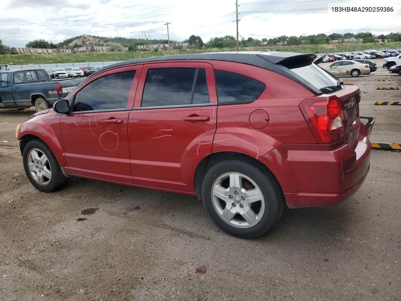 2009 Dodge Caliber Sxt VIN: 1B3HB48A29D259386 Lot: 68329624