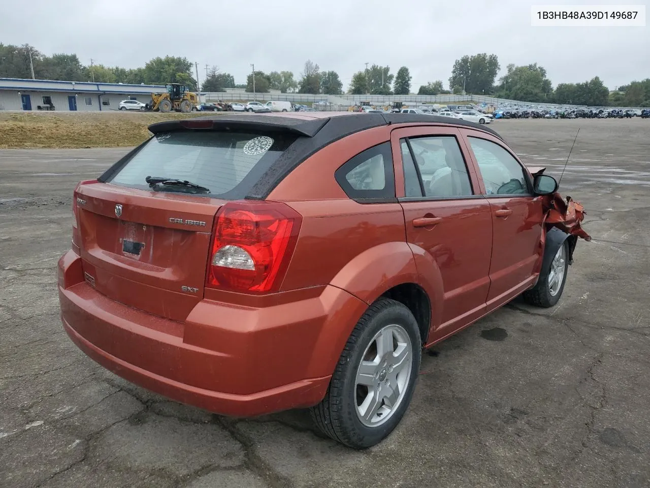 2009 Dodge Caliber Sxt VIN: 1B3HB48A39D149687 Lot: 71004534