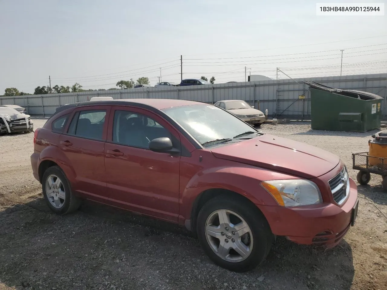 2009 Dodge Caliber Sxt VIN: 1B3HB48A99D125944 Lot: 71207584