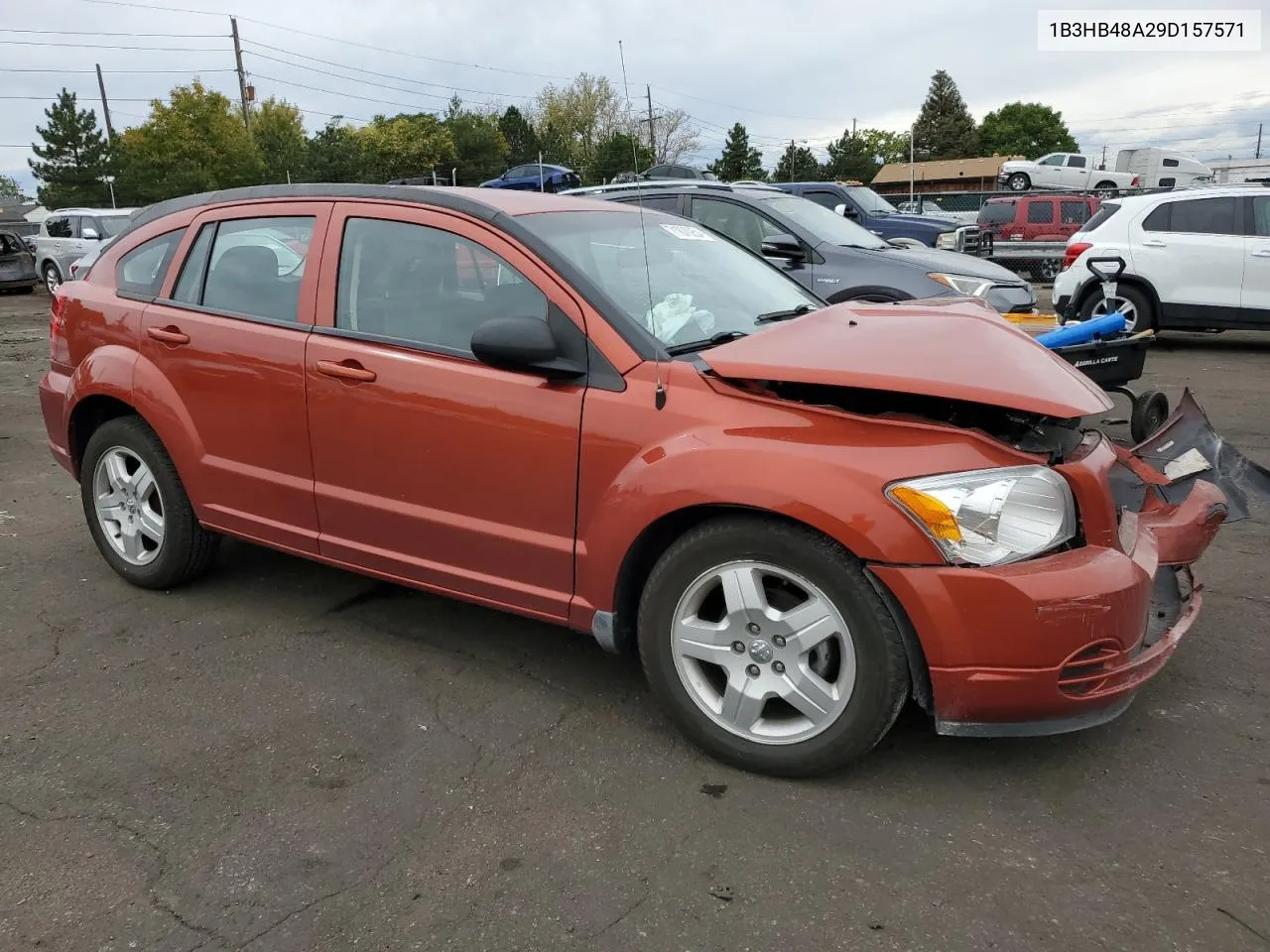 2009 Dodge Caliber Sxt VIN: 1B3HB48A29D157571 Lot: 71870254