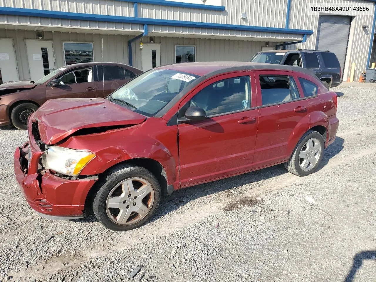 2009 Dodge Caliber Sxt VIN: 1B3HB48A49D143686 Lot: 72236454