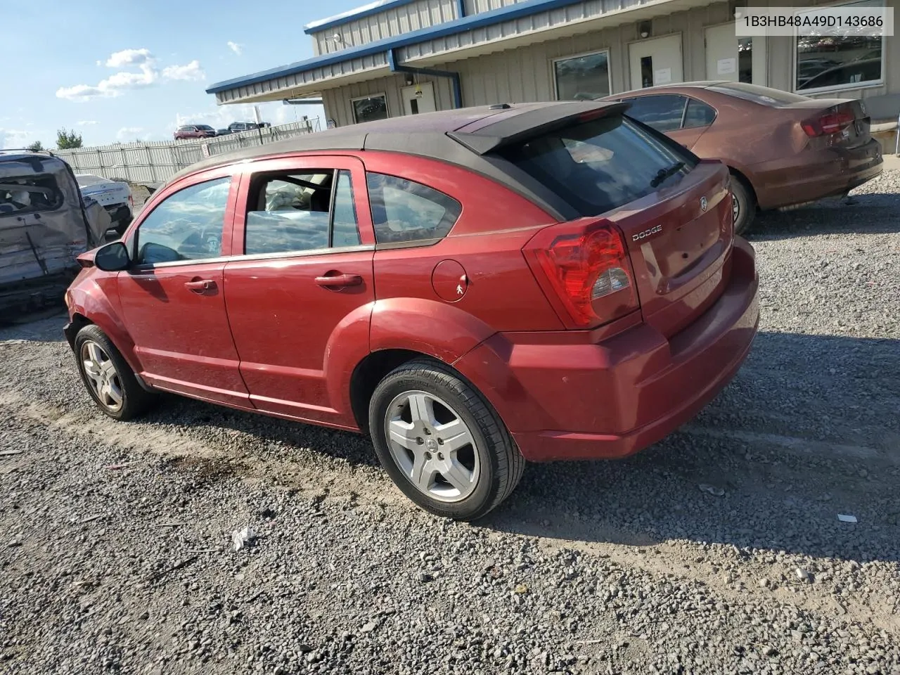 2009 Dodge Caliber Sxt VIN: 1B3HB48A49D143686 Lot: 72236454