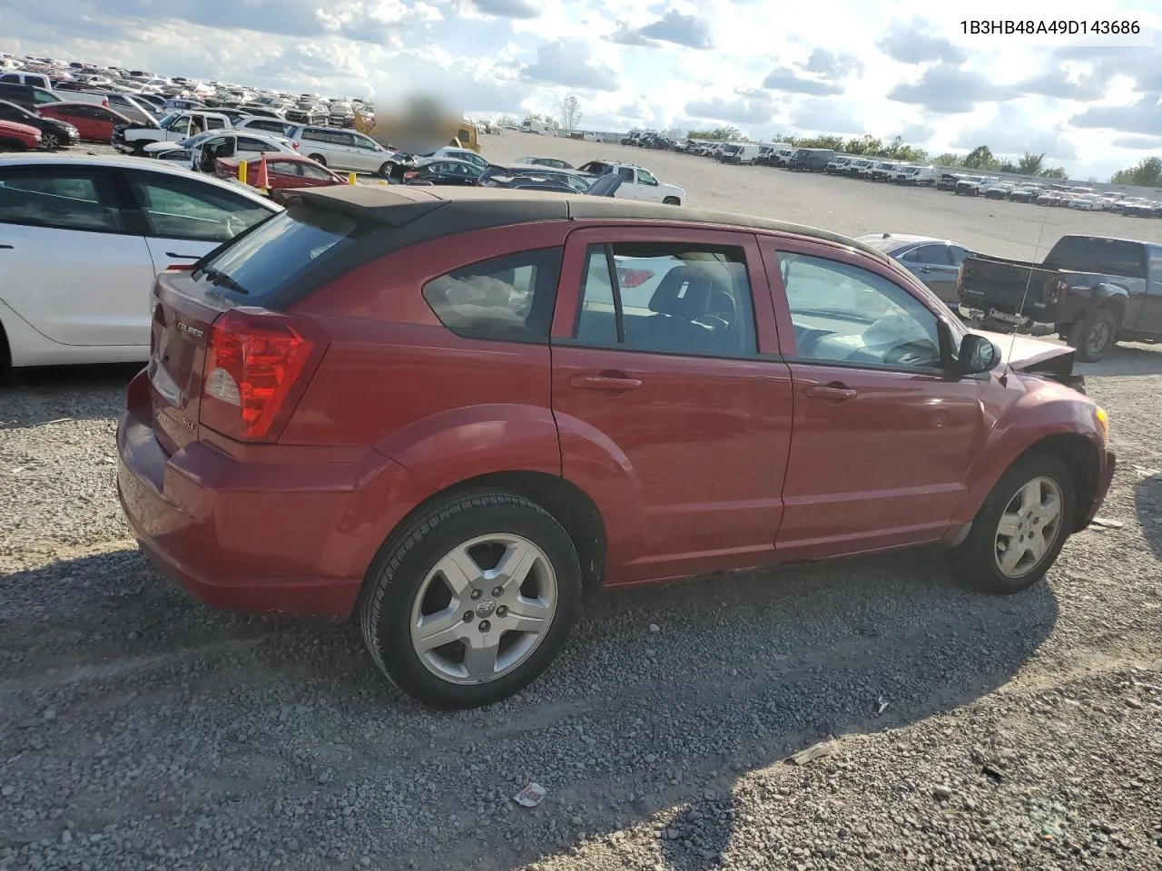 2009 Dodge Caliber Sxt VIN: 1B3HB48A49D143686 Lot: 72236454