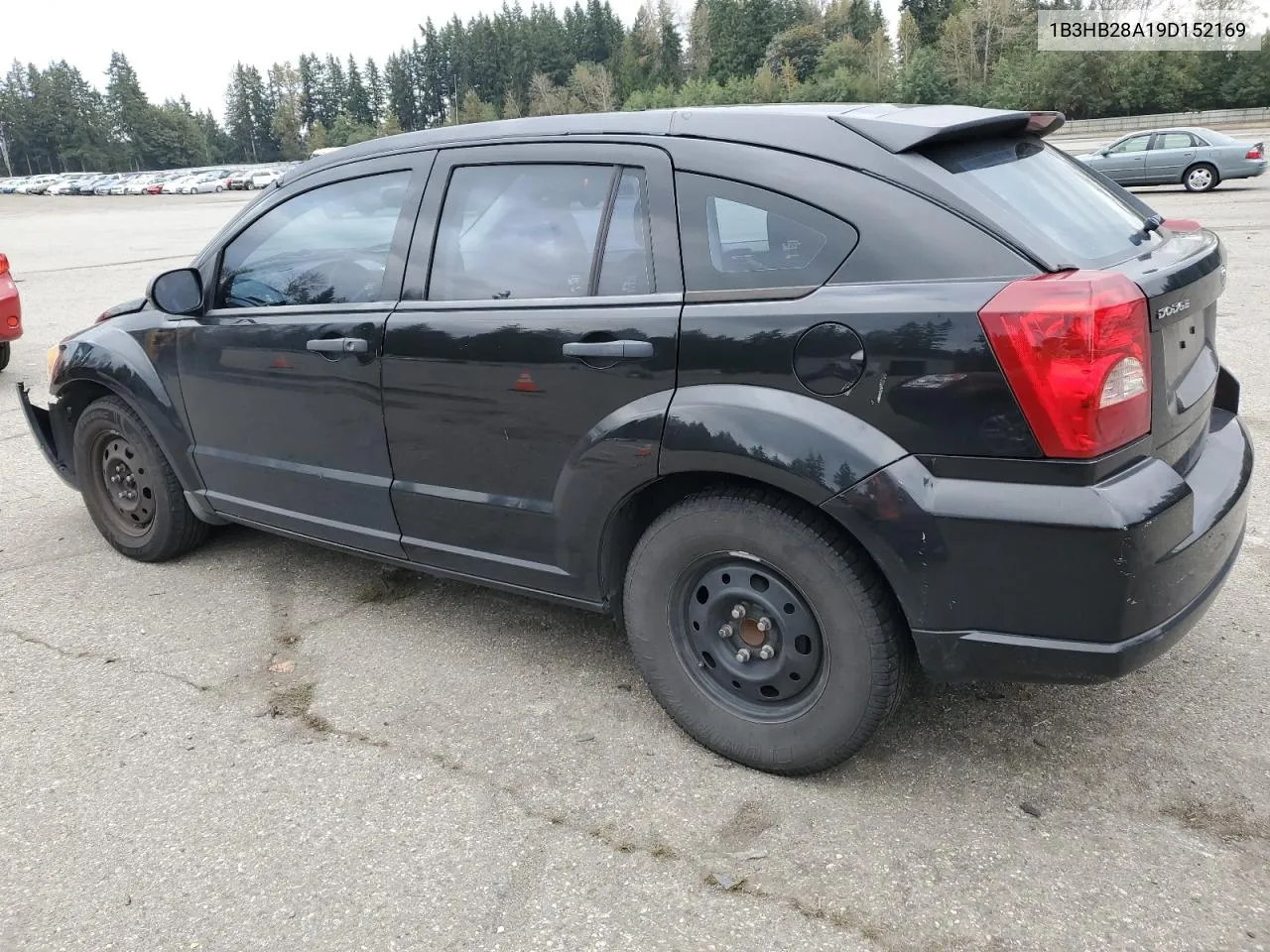 2009 Dodge Caliber Se VIN: 1B3HB28A19D152169 Lot: 74137824