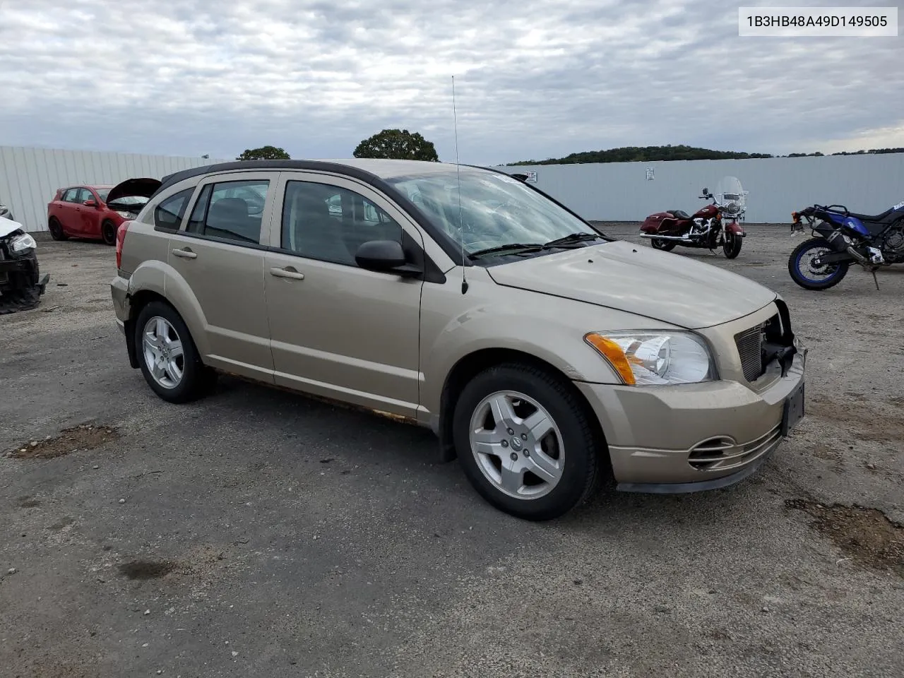 2009 Dodge Caliber Sxt VIN: 1B3HB48A49D149505 Lot: 74309634