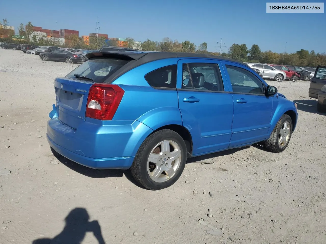 2009 Dodge Caliber Sxt VIN: 1B3HB48A69D147755 Lot: 76407674