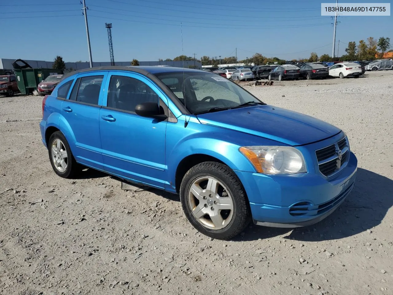 2009 Dodge Caliber Sxt VIN: 1B3HB48A69D147755 Lot: 76407674