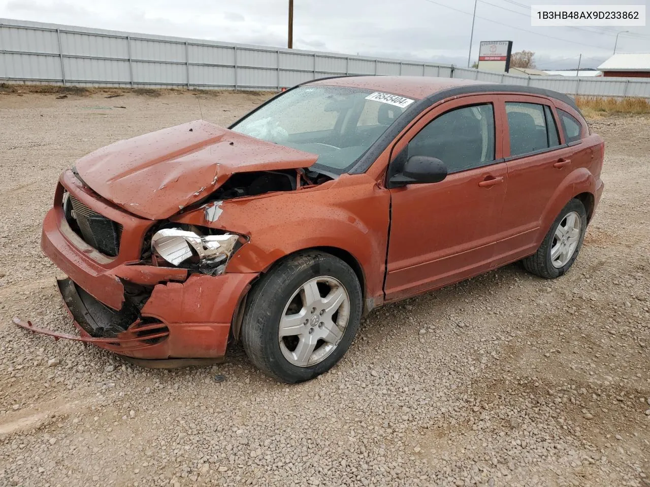 2009 Dodge Caliber Sxt VIN: 1B3HB48AX9D233862 Lot: 76545404