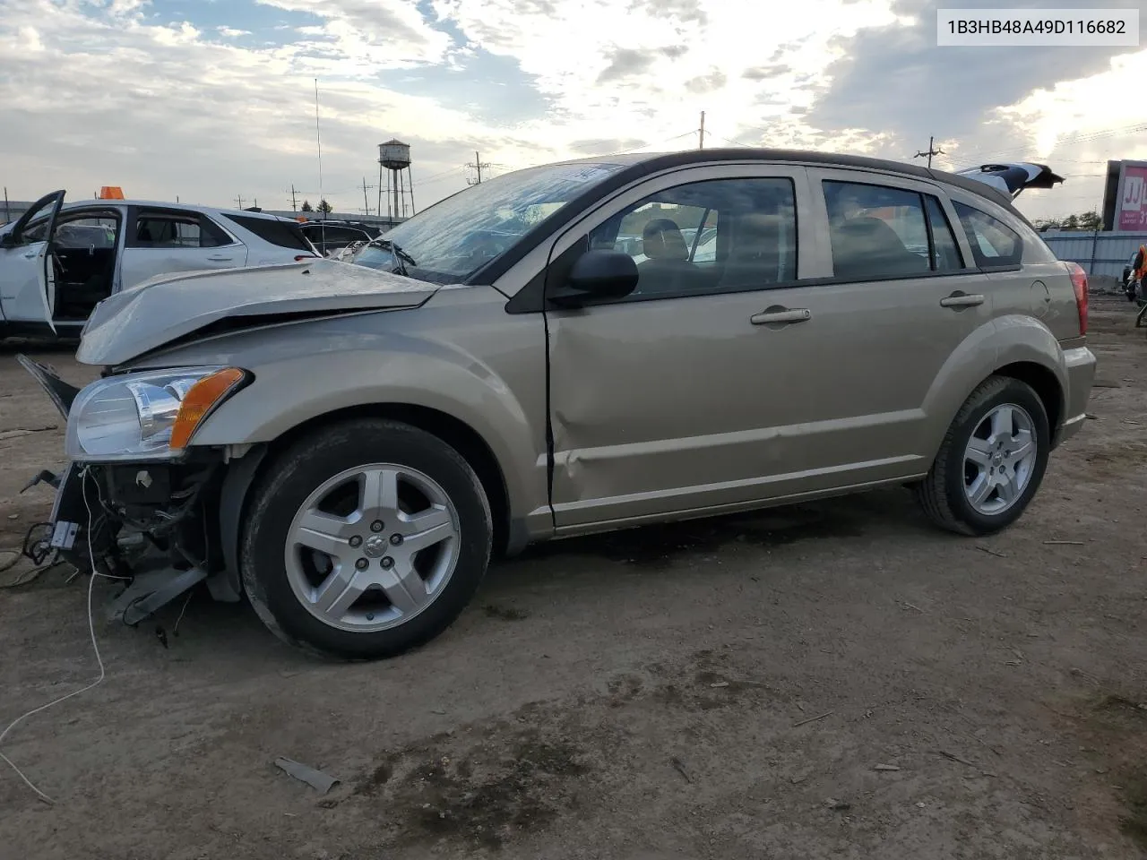 2009 Dodge Caliber Sxt VIN: 1B3HB48A49D116682 Lot: 76950194