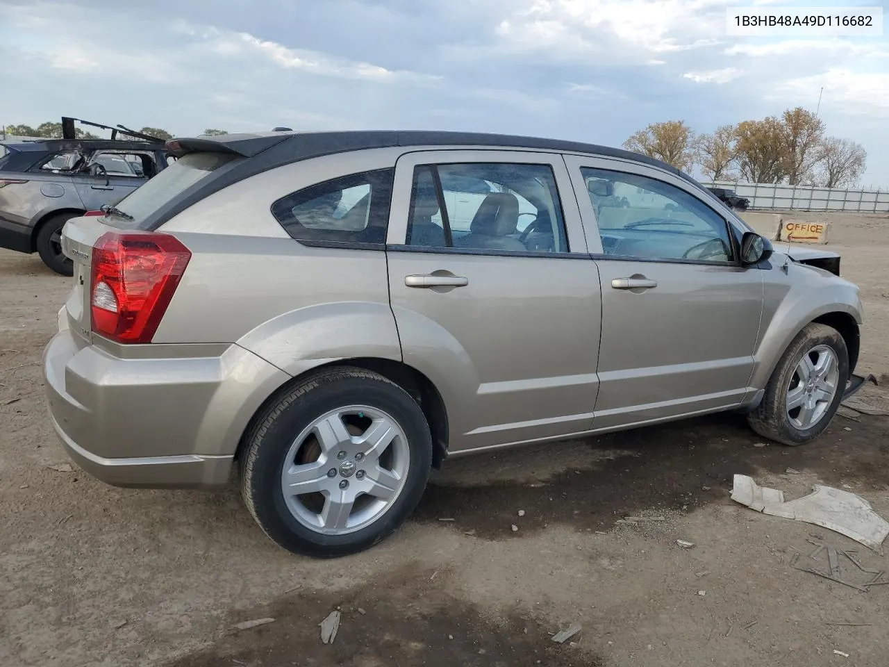 2009 Dodge Caliber Sxt VIN: 1B3HB48A49D116682 Lot: 76950194