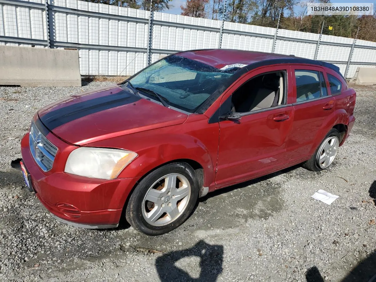 2009 Dodge Caliber Sxt VIN: 1B3HB48A39D108380 Lot: 78023234