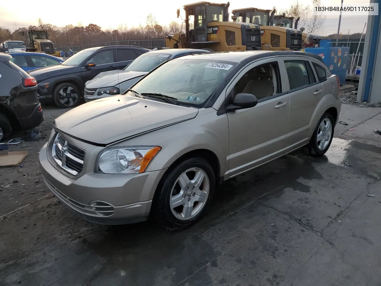 2009 Dodge Caliber Sxt VIN: 1B3HB48A69D117025 Lot: 78254364